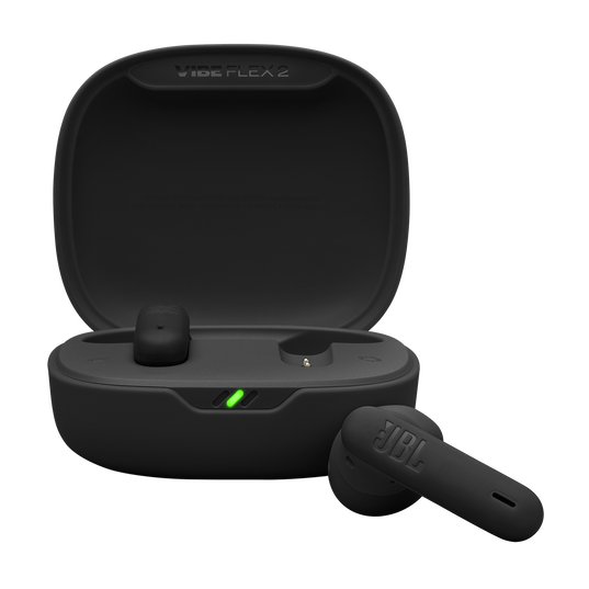 JBL Vibe Flex 2 - Black - True Wireless Earbuds - Hero